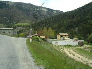 Adrech campsite on the upper Verdon