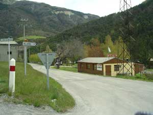 Adrech campsite on the upper Verdon