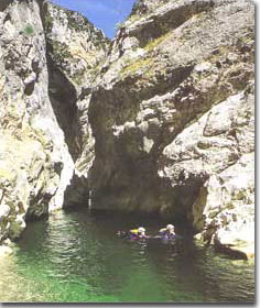 canyoning