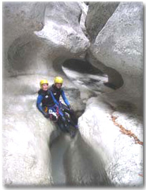 Canyoning in st-Auban