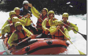 rafting