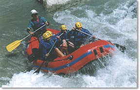 rafting