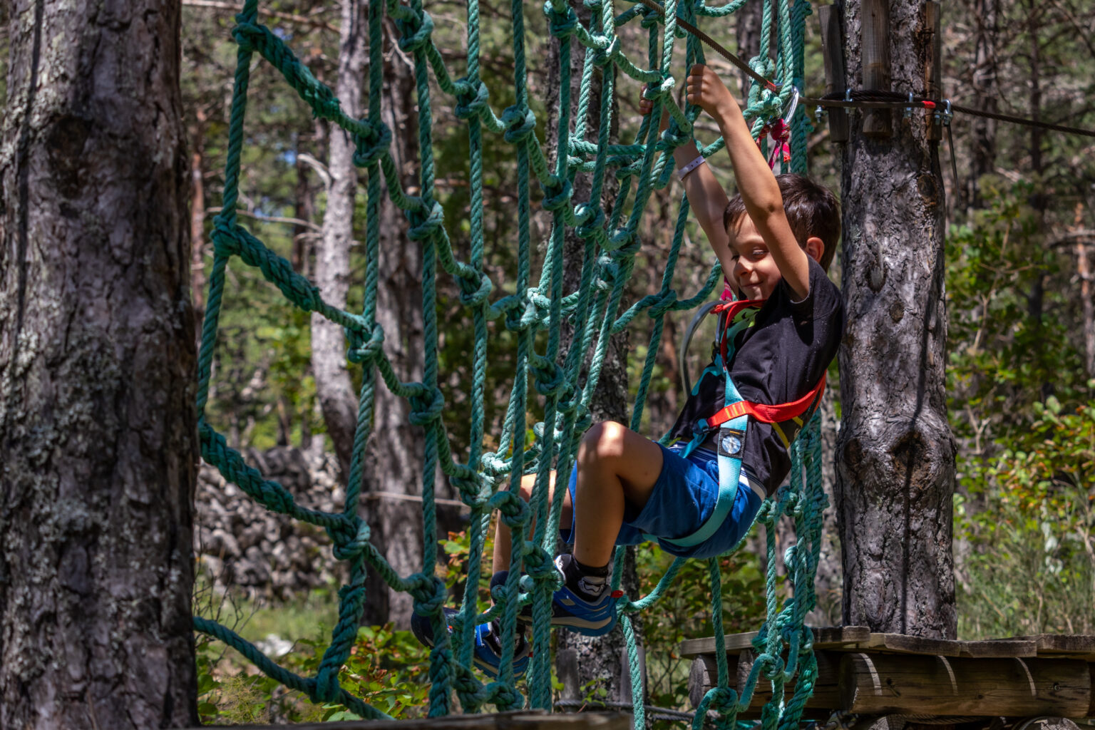 HIGH ROPE COURSE Verdon : ABOARD Rafting Castellane - Adventure Forest