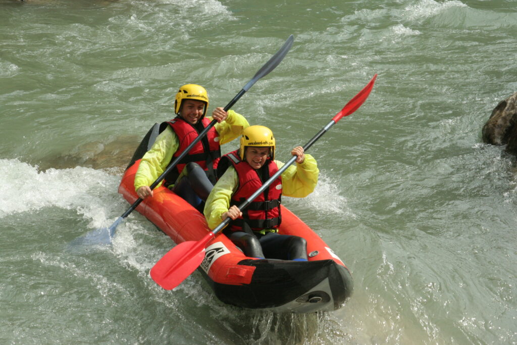 Cano-raft dans les Gorges du Verdon