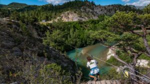 tyroliennes gorges du verdon Parcours aventure - activités dans les Gorges du Verdon - Aboard rafting